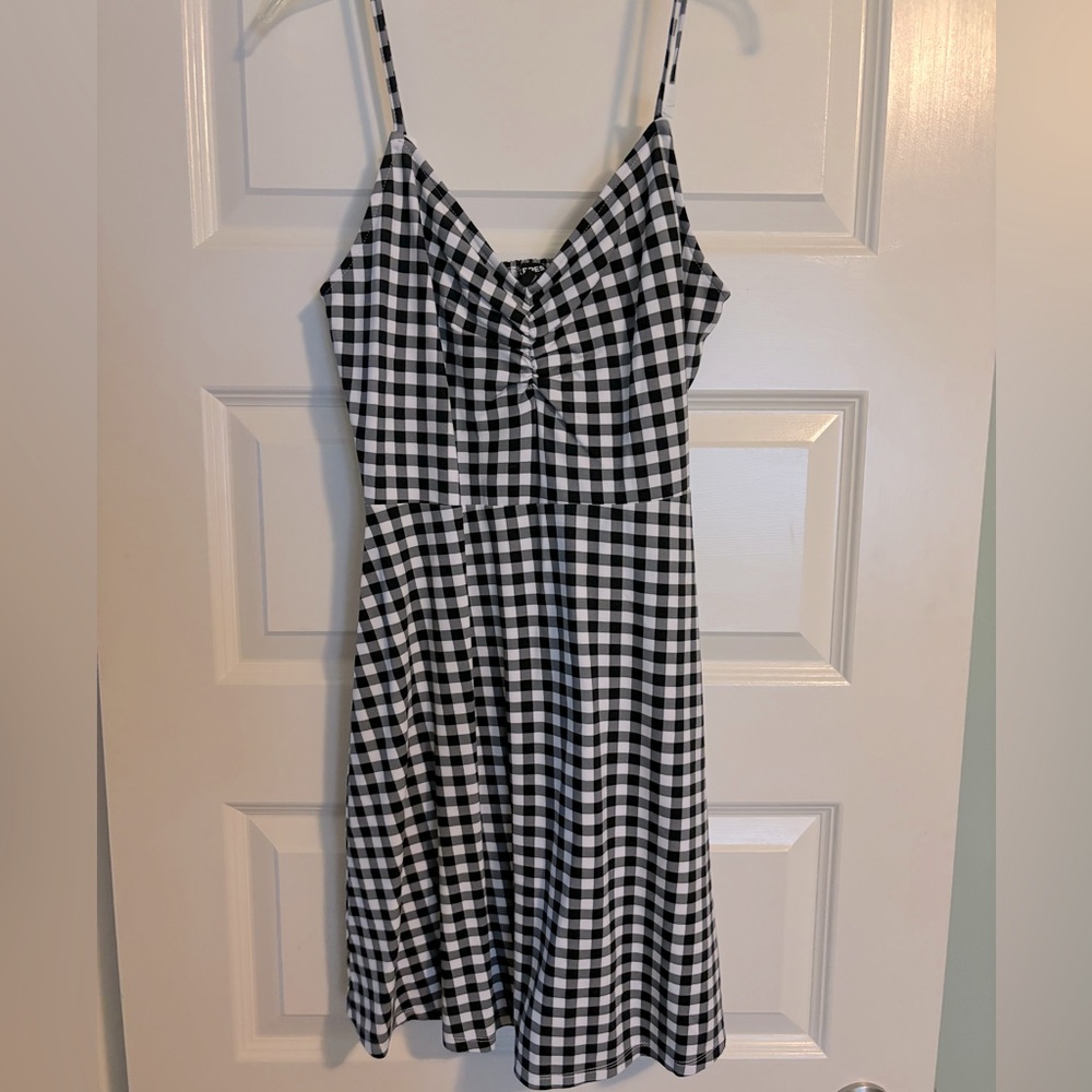 Express Gingham Dress